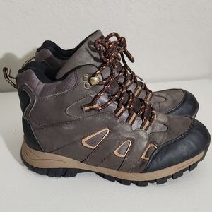 Deer Stag Drew Shoes Brown Black Athletic Rugged Sneakers Boots Size 6.5 Big Kid